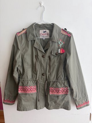 Chaqueta militar chipie bordada