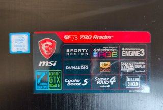 MSI GE73 7RD.