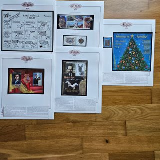Colección Sellos España 2010-2014 montada