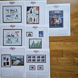 Colección Sellos España 2010-2014 montada