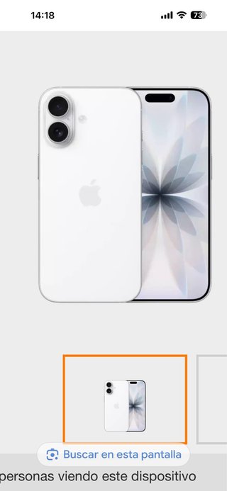 iPhone 17 Blanco