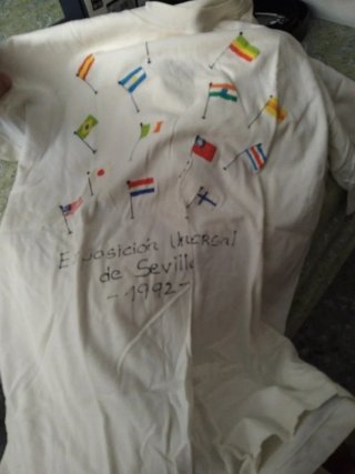 Camiseta Expo'92 Sevilla Multicolor