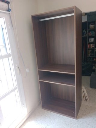 Mueble  vestidor madera alta el segundo mueble igu