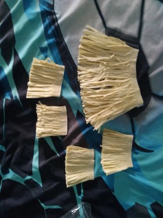 Disfraz Hawaiano Amarillo 5 Unidades