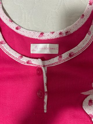 Conjunto Pijama Fresa Talla M