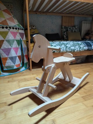 Caballito de madera
