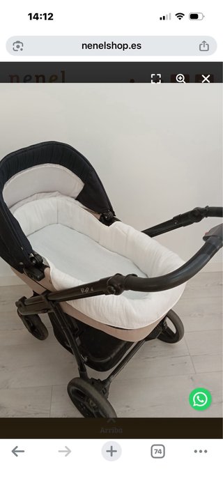 2 Vestiduras Capazo Bebé Nenel Shop