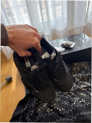 Jordan 1 Retro Travis Scott Black Phantom EU40