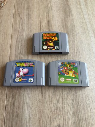 Juegos Nintendo 64: Mario, Yoshi, Donkey Kong
