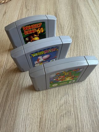 Juegos Nintendo 64: Mario, Yoshi, Donkey Kong
