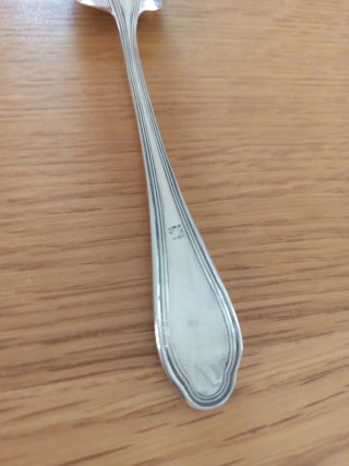 Cuchara y Tenedor de Plata
