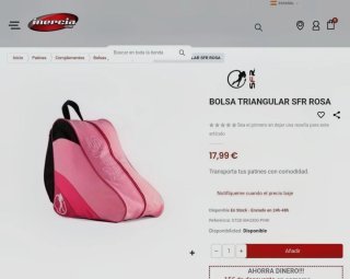 Patines Topic T. 36-38 + Bolsa