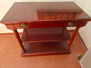 Mesa de televisión de madera 100x70