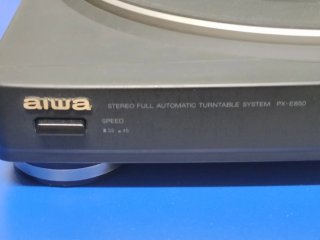 Tocadiscos Aiwa PX-E850 Negro