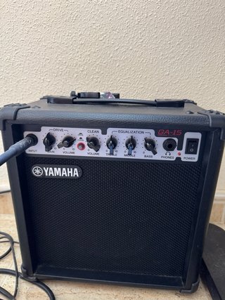 Guitarra electrica YAMAHA eg112c Con extras