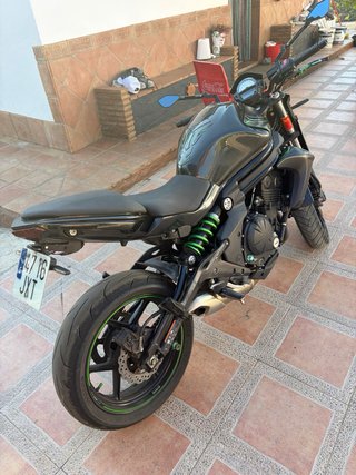 Kawasaki ER6n A2 Naked Negra/Verde