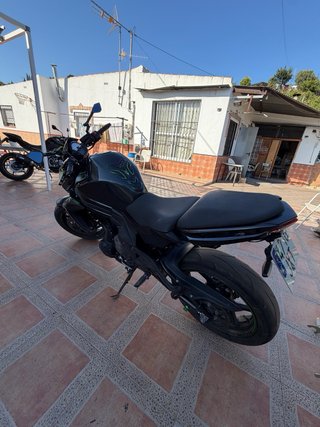 Kawasaki ER6n A2 Naked Negra/Verde
