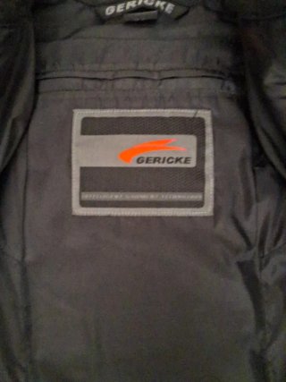 Chaqueta de moto negra
