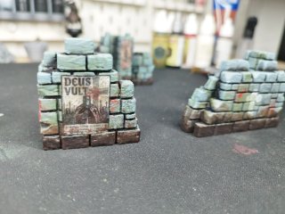 Escenografía Trench Crusade 15x muritos