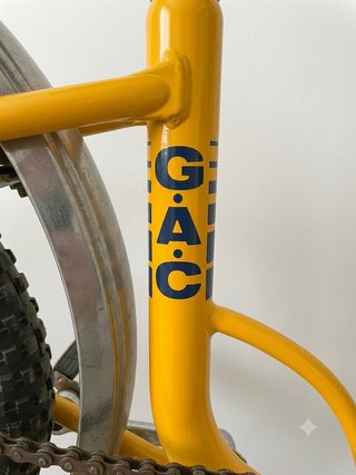 Bici Motoretta GAC Amarilla
