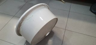 Lavabo/Pila Cerámica Blanca