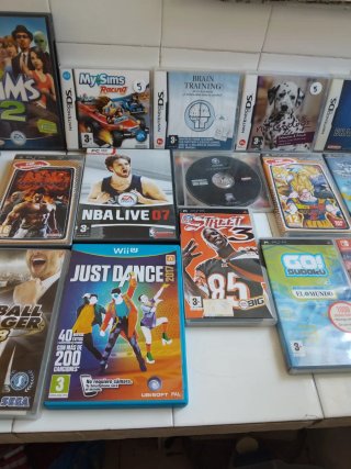 Lote Videojuegos Wii, Wii U, DS, PC