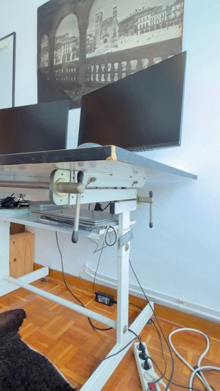 Mesa Dibujo/Escritorio Elevable e Inclinable