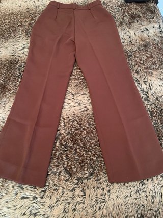 Pantalones vintage acampanados marrones