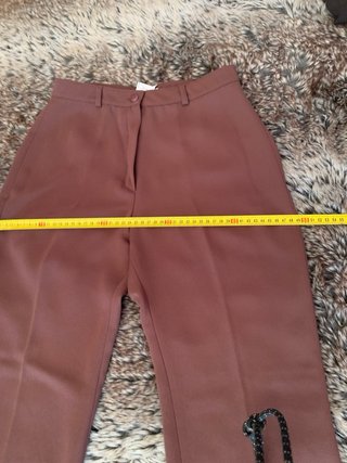 Pantalones vintage acampanados marrones