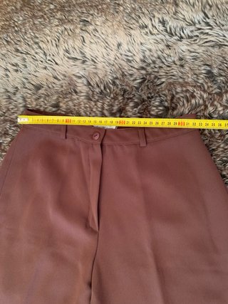 Pantalones vintage acampanados marrones