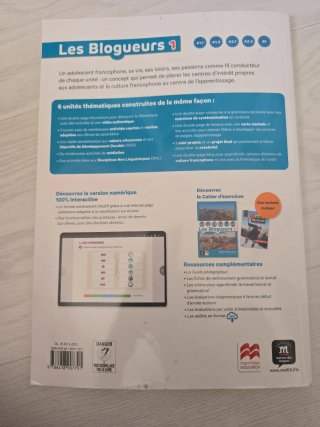 Les blogueurs 1 Livre de l'élève+ MP3. A1.1