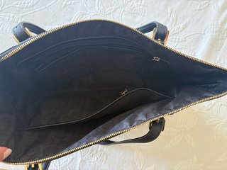 Bolso Michael Kors de piel, Negro, tipo Tote