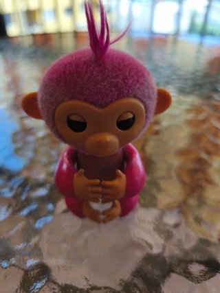 Mono Fingerling Bebé Rosa