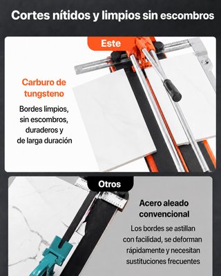 Cortadora de azulejos manual VEVOR 43 cm – Nueva