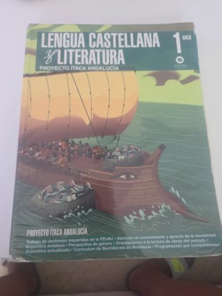 Lengua castellana y literatura, 1 BACH.