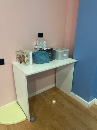 Mesa escritorio blanca madera