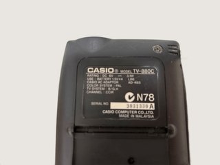Televisor Portátil Casio TV-880 LCD