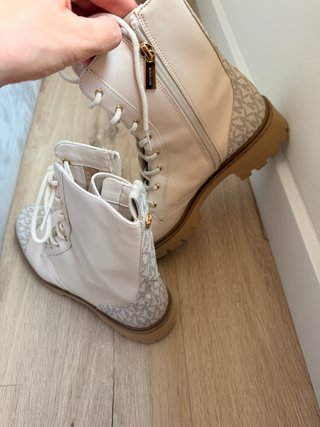 Michael Kors Zapatos Beige/Blanco Talla 37.5