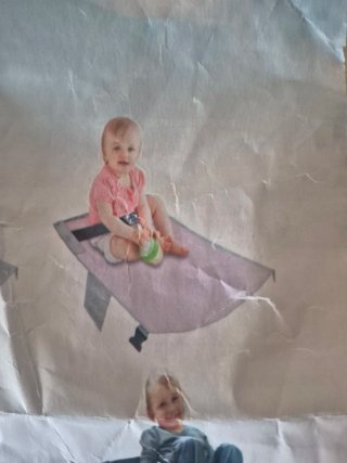 Cama de avión para niños