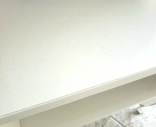 Mesa auxiliar blanca Ikea