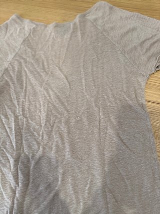 Camiseta Zara Beige Talla M (muy ancha).