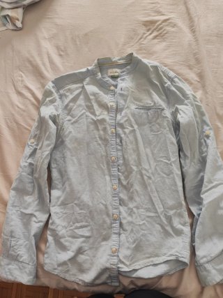 Pantalón corto vaquero negro Pull&Bear