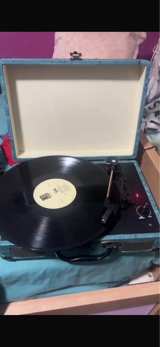 Tocadiscos Vintage Portátil 33/45/78 RPM