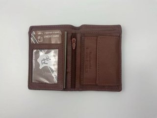 Cartera Marrón de Piel