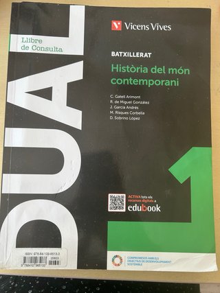 Libros Batxillerat Història del món contemporani