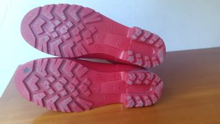 Botas de agua rojas talla 38