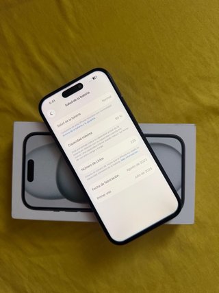 iPhone 15 256GB Negro