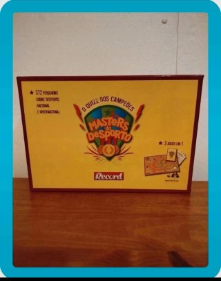 Jogo de tabuleiro Quiz dos Campeões