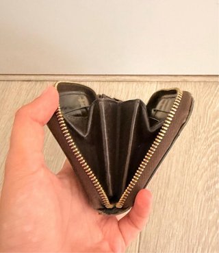 Cartera con cremallera de Burberry