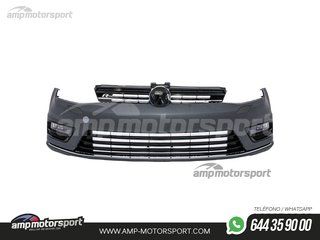 PARAGOLPES DELANTERO PARA VOLKSWAGEN GOLF MK7 LOOK R CON SRA